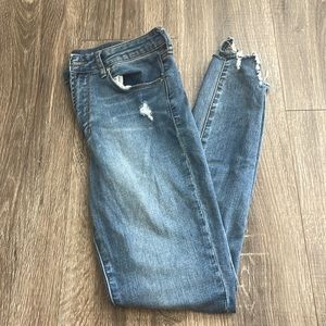 Articles of society jeans, size 28, skinny and high waisted
